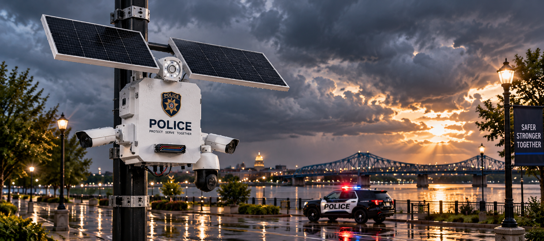 Portable relocatable BlueBox surveillance unit