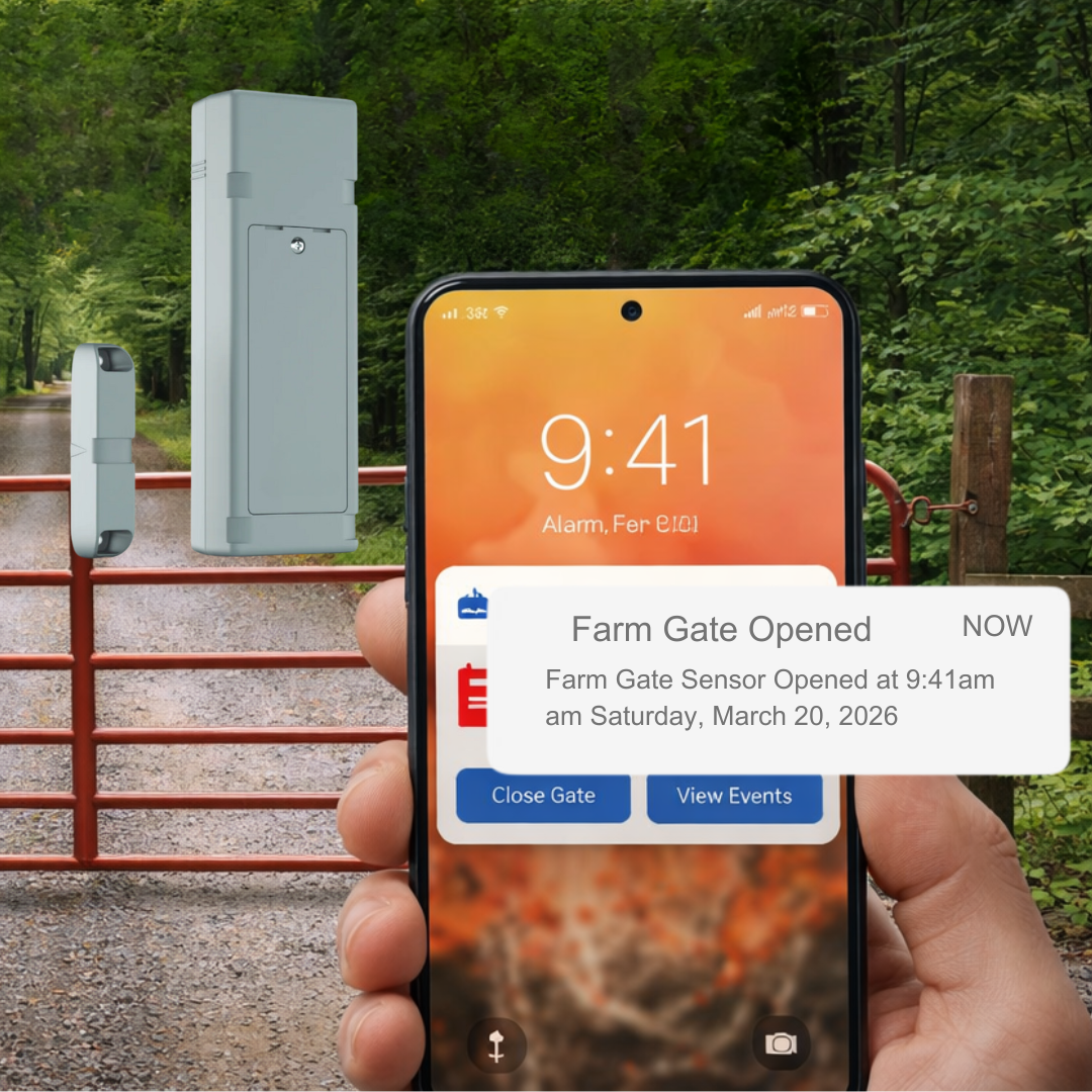 Alarm.com Cellular Gate/Door Sensor + Service